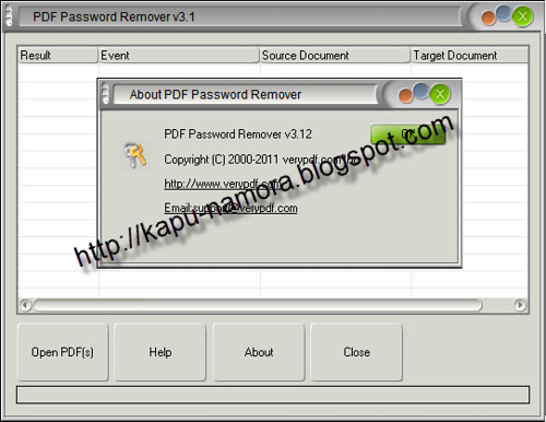 pdf password remover v3.1